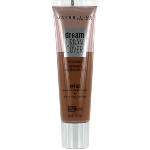 Maybelline - Dream Urban Cover - Foundation - Truffle - SPF 50 - 30 ml