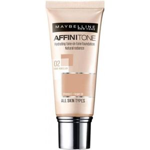 Maybelline - Affinitone - Foundation - Hydraterend - Medium Dekking
