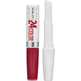 Maybelline SuperStay 24H Smile Brighters Lippenstift - 870 Optic Ruby - Rood - Langhoudend