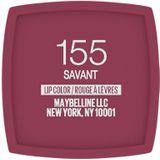 Maybelline New York - SuperStay Matte Ink Lipstick - 155 Savant - Roze - Matte, Langhoudende Lippenstift - 5 ml