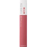 Maybelline New York - SuperStay Matte Ink Lipstick - 155 Savant - Roze - Matte, Langhoudende Lippenstift - 5 ml