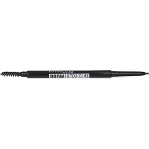 Wenkbrauw Make-up Brow Ultra Slim Maybelline Kleur 07-black