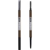 3x Maybelline Brow Ultra Slim Wenkbrauwpotlood 02 Soft Brown