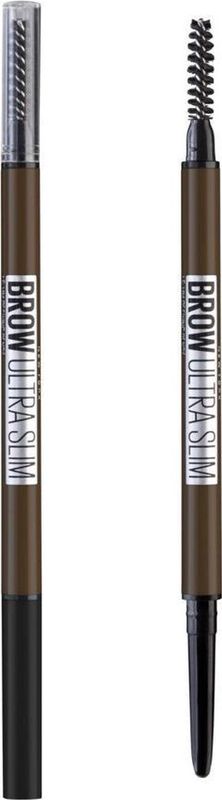 3x Maybelline Brow Ultra Slim Wenkbrauwpotlood 02 Soft Brown