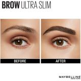 3x Maybelline Brow Ultra Slim Wenkbrauwpotlood 04 Medium Brown