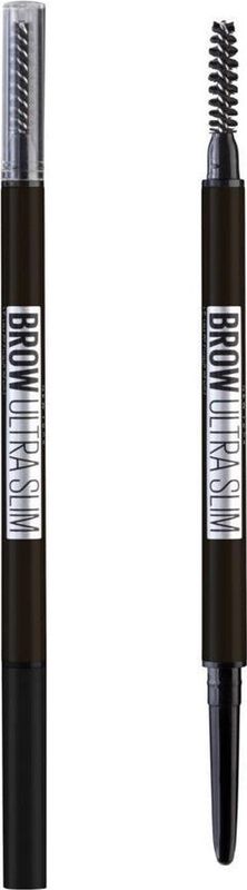 3x Maybelline Brow Ultra Slim Wenkbrauwpotlood 05 Deep Brown