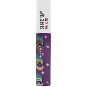 Maybelline Superstay Langhoudende Lippenstift - Matte Ink x Ashley Longshore - 40 Believer - Paars - Limited Edition