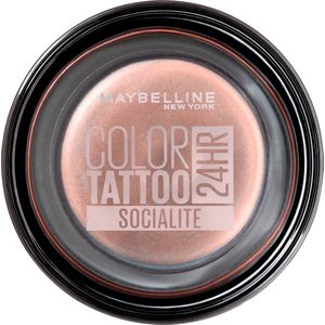 Maybelline New York - Color Tattoo 24H - 150 Socialite - Roze - Langhoudende Crème Oogschaduw - 53 gr.