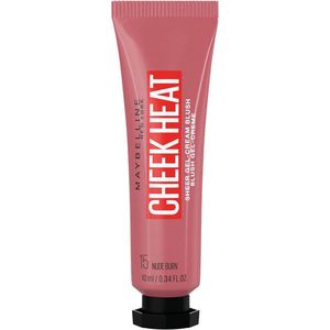 MAYBELLINE NEW YORK Face Studio Cheek Heat - Blush Tint - Nude Burn - 10 ml