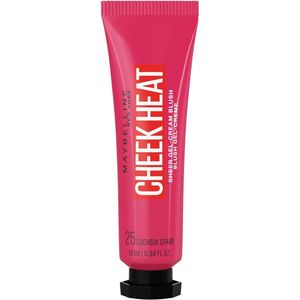 MAYBELLINE NEW YORK Cheek Heat Blush Tint - Fuchsia Spark - 10 ml