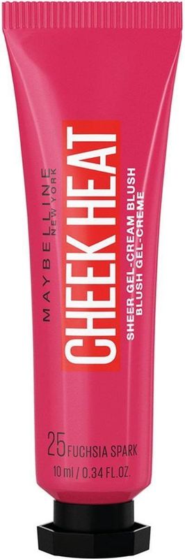 MAYBELLINE NEW YORK Cheek Heat Blush Tint - Fuchsia Spark - 10 ml