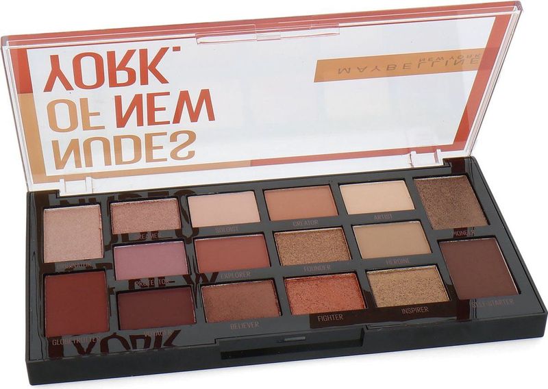MAYBELLINE NEW YORK - Nudes Of New York - Oogschaduw Palette - 18 g