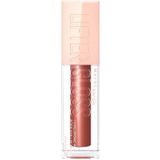 Maybelline New York Glänzender Lipgloss für voller wirkende Lippen, Feuchtigkeitsspendend, Mit Hyaluronsäure, Lifter Gloss, Farbe: Nr. 008 Stone (Braun), 1 x 5,4 ml