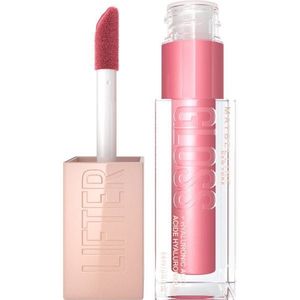 Maybelline New York Lifter Gloss, Hydrating Lip Gloss with Hyaluronic Acid  005 Petal