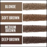 Maybelline New York Maybelline New York - Tattoo Brow Up to 36H Pencil - 07 Deep Brown - Bruin - Wenkbrauwpotlood