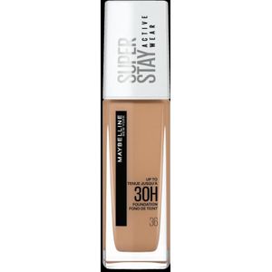 Maybelline SuperStay 30H Active Wear Foundation - 36 Warm Sun - Foundation - 30ml