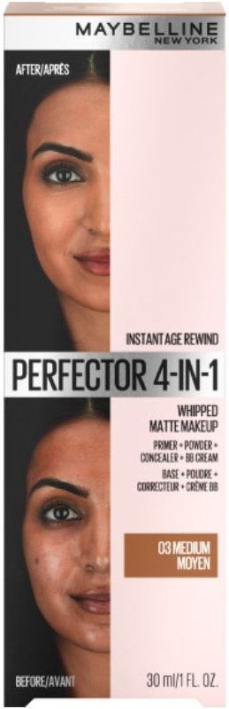 Maybelline - Instant Anti-Age Perfector 4-in-1 Matte Foundation 30 ml Medium