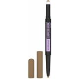 Maybelline New York - Express Brow Duo - Wenkbrauwpotlood en Poeder - 01 Dark Blonde