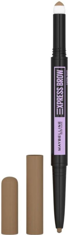 Maybelline New York - Express Brow Duo - Wenkbrauwpotlood en Poeder - 01 Dark Blonde