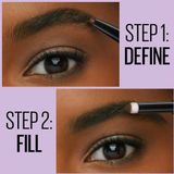 Maybelline Brow Satin Duo Wenkbrauwpotlood en Poeder 025 Brunette