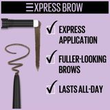 Maybelline Brow Satin Duo Wenkbrauwpotlood en Poeder 025 Brunette