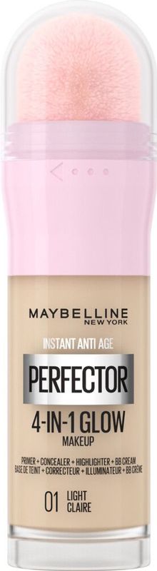3x Maybelline Instant Anti-Age Perfector 4-in-1 Glow Concealer 01 Light Claire 20 ml