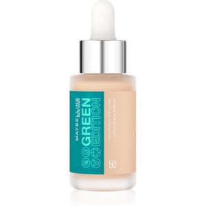 Maybelline Green Edition Getinte Fluid voor Natuurlijke Uitstraling Tint 50 20 ml