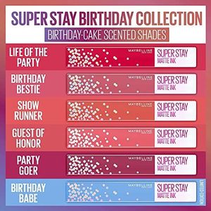 Maybelline New York Lippenstift, Super Stay Matte Ink