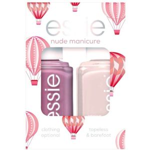 essie - Original Nagellak giftset naked nudes - nude - glanzende nagellak Sets clothing optional + topeless & barefoot