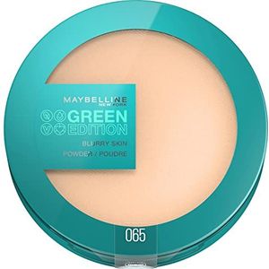 Maybelline New York - Matterend poeder – verrijkt met mangoboter – 97% ingrediënten van natuurlijke oorsprong – Blurry Skin Green Edition – kleur: 065 – inhoud: 9 g