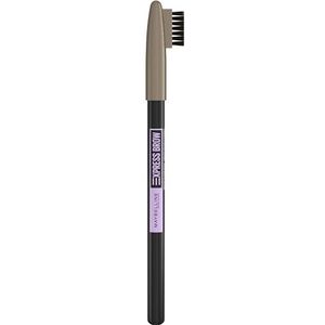 Maybelline New York - Express Brow Shaping Pencil - 01 Blonde - Blond Wenkbrauwpotlood en Borstel