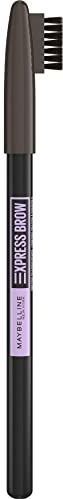 Maybelline New York - Express Brow Shaping Pencil - 04 Deep Brown - Bruin Wenkbrauwpotlood en Borstel