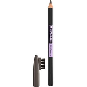 Maybelline New York - Express Brow Shaping Pencil - 03 Soft Brown - Bruin Wenkbrauwpotlood en Borstel 3x