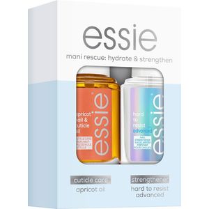 essie Nail Care Hard to Resist Advanced and Cuticle Oil Apricot Treatment Duo Kit