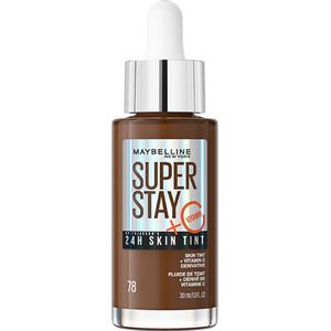 Maybelline Super Stay up to 24H Skin Tint Foundation + Vitamin C 30ml (Various Shades) - 78