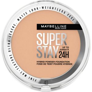 3x Maybelline SuperStay 24H Hybrid Poeder Foundation 40 9 gr