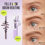 MAYBELLINE NEW YORK - Express Brow - Wenkbrauwpotlood - Cool Brown - 9 g