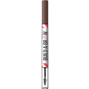 Maybelline Build-A-Brow 2 Easy Steps Eye Brow Pencil and Gel (Various Shades) - Medium Brown