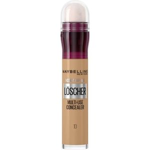 Maybelline New York Concealerpen, onmiddellijk anti-aging effect, gum met uitwisbare micro-applicator, nr. 10 karamel, 6,8 ml