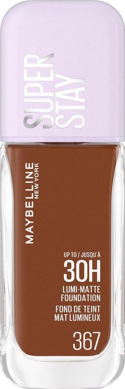 Maybelline New York Superstay Lumi Matte Foundation Blijft tot we uur zitten Matte finish 367
