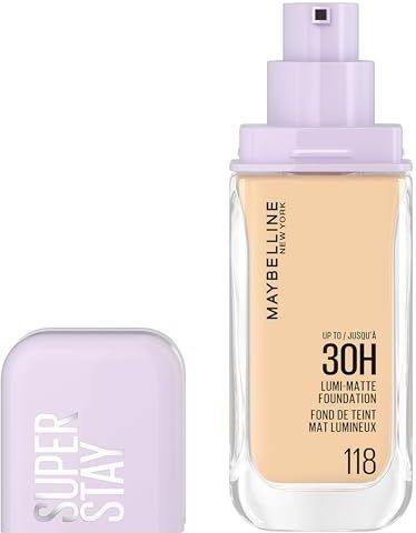 MAYBELLINE NEW YORK SuperStay Lumi-Matte Foundation - Tint 118 - 35 ml