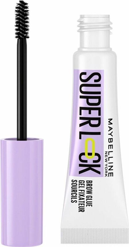 Maybelline - Super Lock Brow Glue - Wenkbrauwgel - Clear - 8 gr