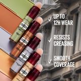 Maybelline - Instant Eraser Concealer - Kleurcorrectie - Purple - 26 ml