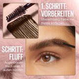 Maybelline New York - Superfluff Brow Mousse - Wenkbrauwmascara - Medium Brown - 5 ml