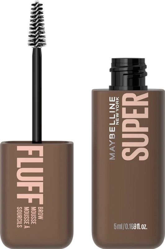 Maybelline New York - Superfluff Brow Mousse - Wenkbrauwmascara - Medium Brown - 5 ml