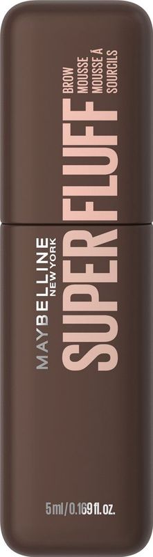 Maybelline New York - Superbluff Brow Mousse - Wenkbrauwmascara - 260 Deep Brown - 5 ml