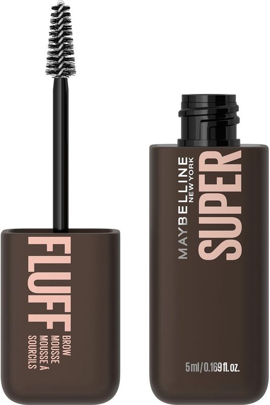 Maybelline - Superfluff Brow Mousse - Wenkbrauw Make-up - Zwart Bruin - 5 ml