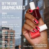 Maybelline - SuperStay Ink Bonder - Langhoudende Nagellak - 490 Hot Salsa - 12.3 ml