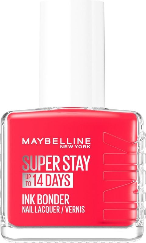 Maybelline - SuperStay Ink Bonder - Langhoudende Nagellak - 490 Hot Salsa - 12.3 ml