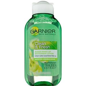 Garnier Skin Naturals, make-up remover, verwijdert zelfs waterdichte make-up, met druivenextract, getest door oogartsen, Skin Naturals, 1 x 125 ml